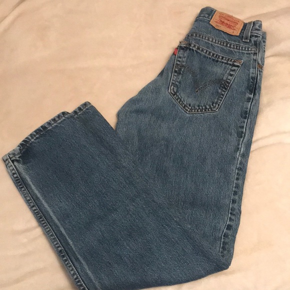 Levi Vintage Classic Relaxed 550 Denim Mom Jeans - Picture 2 of 8